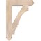 Ekena Millwork Balboa Arts & Crafts Smooth Bracket, Douglas Fir, 5 1/2"W x 28"D x 40"H BKT06X28X40BOA03SDF - alternate 3